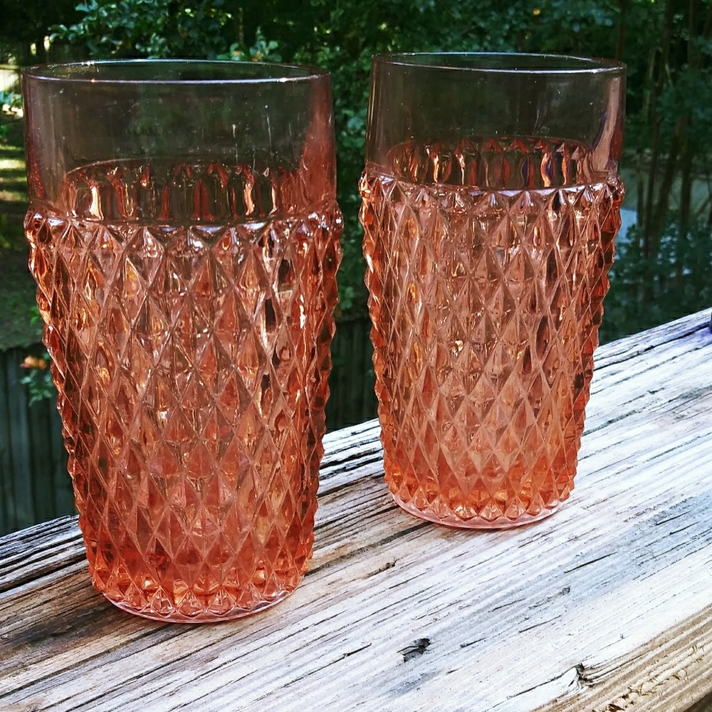 Pink Depression Glasses